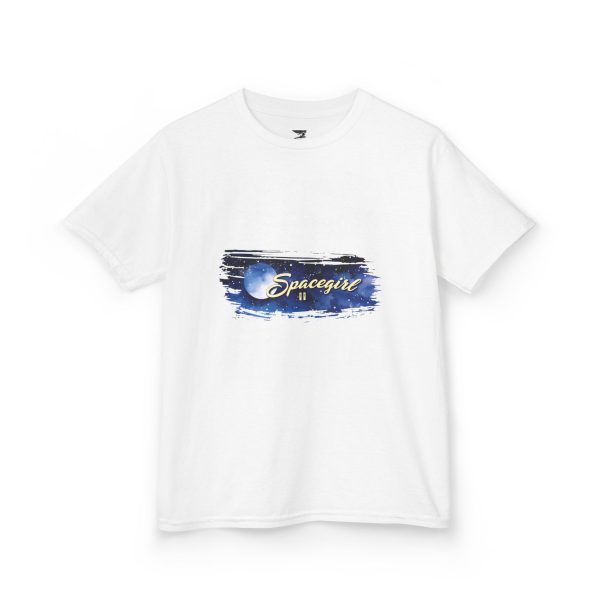 Space-themed Kids Tee, Fun Graphic T-Shirt for Boys and Girls, Gift for Birthday, Space Party, Science Lovers ~ WHITE - Image 3